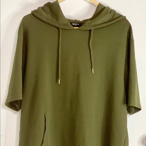 Forever 21 Men Camo Green Hoodie